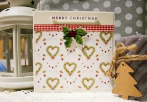 kartka świąteczna Boże Narodzenie handmade